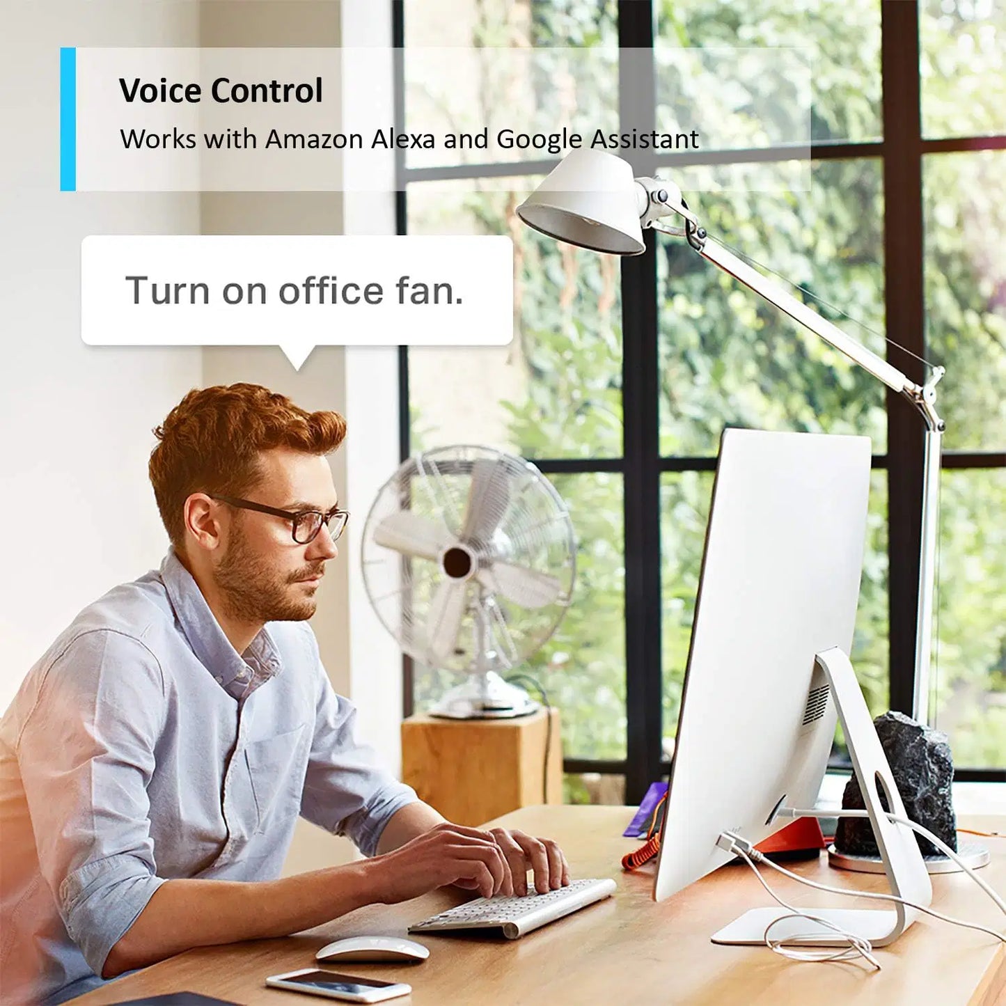 “Voice control smart plug with Alexa and Google Assistant”