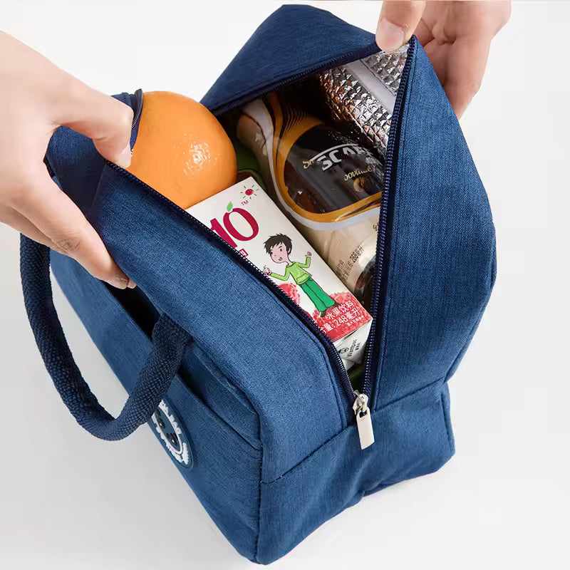 Portable Insulated Lunch Bag Insulation Bento Pack Cationic Aluminum Foil Rice Bag Meal Pack Ice Pack Bento Lunch Handbag Studen