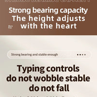 ""Aluminum alloy Foldable Laptop Stand 360° Rotation holding laptop