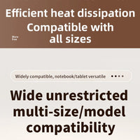 ""Aluminum alloy Foldable Laptop Stand 360° Rotation holding laptop