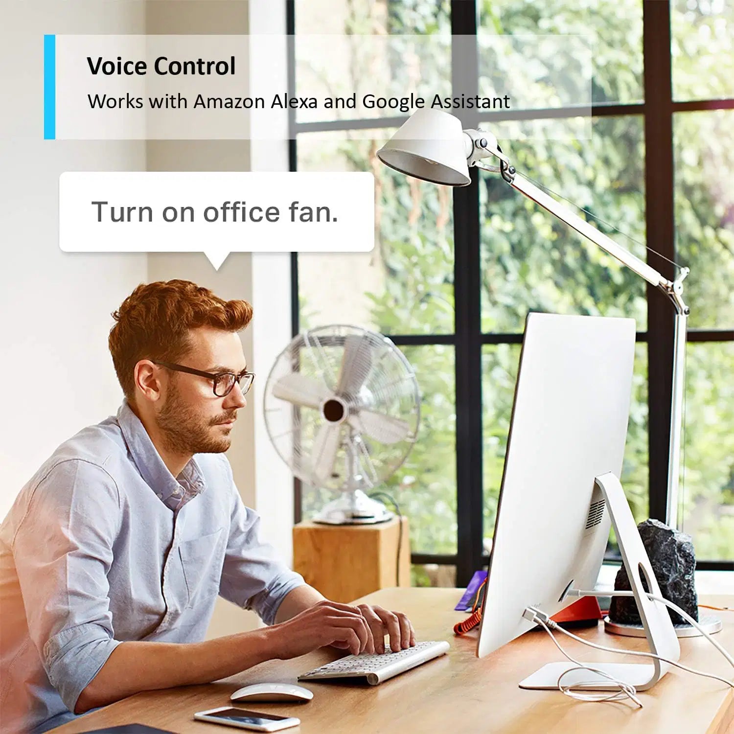 “Voice control smart plug with Alexa and Google Assistant”