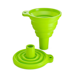 Mini silicone refill funnel