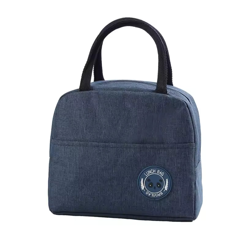 Portable Insulated Lunch Bag Insulation Bento Pack Cationic Aluminum Foil Rice Bag Meal Pack Ice Pack Bento Lunch Handbag Studen