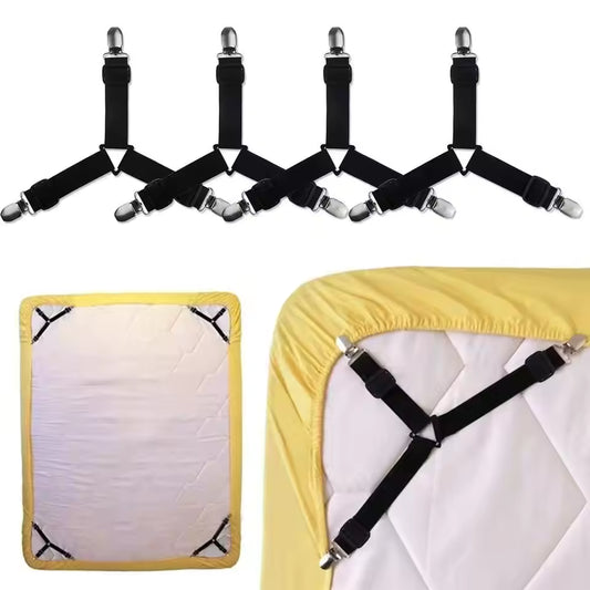 4Pcs Adjustable Bed Sheet And Quilt Holder