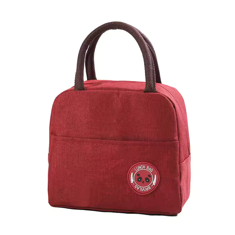 Portable Insulated Lunch Bag Insulation Bento Pack Cationic Aluminum Foil Rice Bag Meal Pack Ice Pack Bento Lunch Handbag Studen