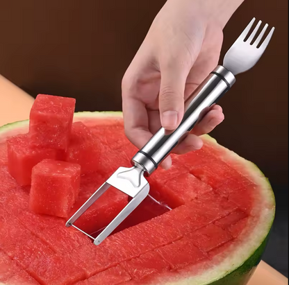 Stainless Steel Windmill Watermelon Cutter Salad Artifact Fruit Slicer Cutter Tool Watermelon Digger Kitchen Accessories