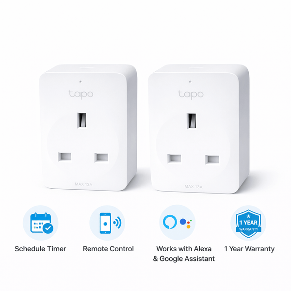 Smart Wi-Fi Plug UAE (Type-G 3-Pin)  Alexa & Google Compatible